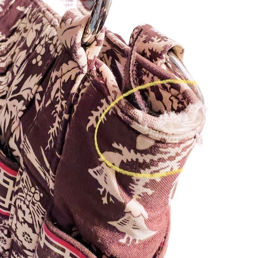 Vera Bradley Imperial Toile Stephanie Shoulder Bag Signature Quilted Cotton TLC - Picture 14 of 16